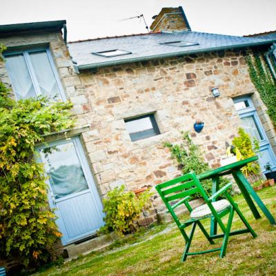 Vue Gîte et sa terrasse