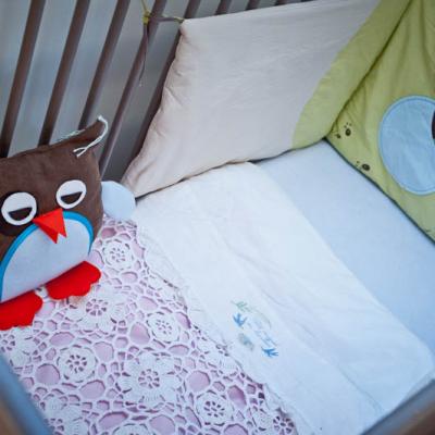 Le lit enfant et ses doudous