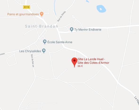 Plan d’accès - Google maps